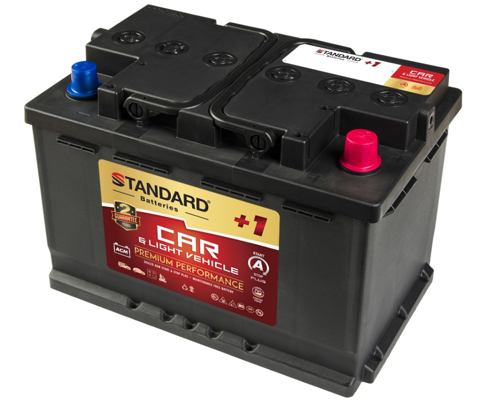 Μπαταρία αυτοκινήτου STANDARD AGM Start&Stop Plus AGM72L3CARPR 12V 72Ah  760CCA(SAE)