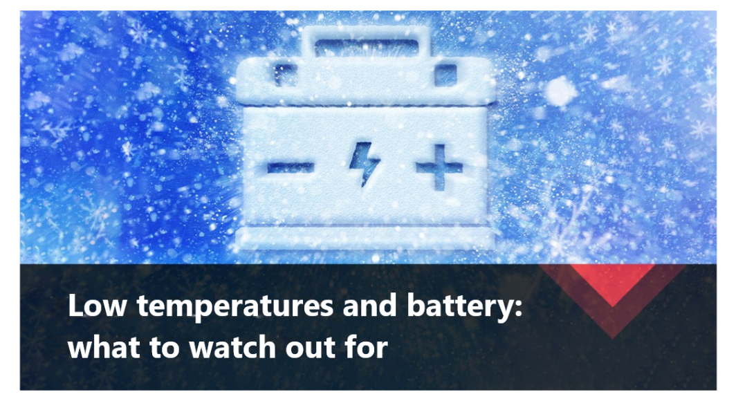 Low temperatures and battery: what to watch out for