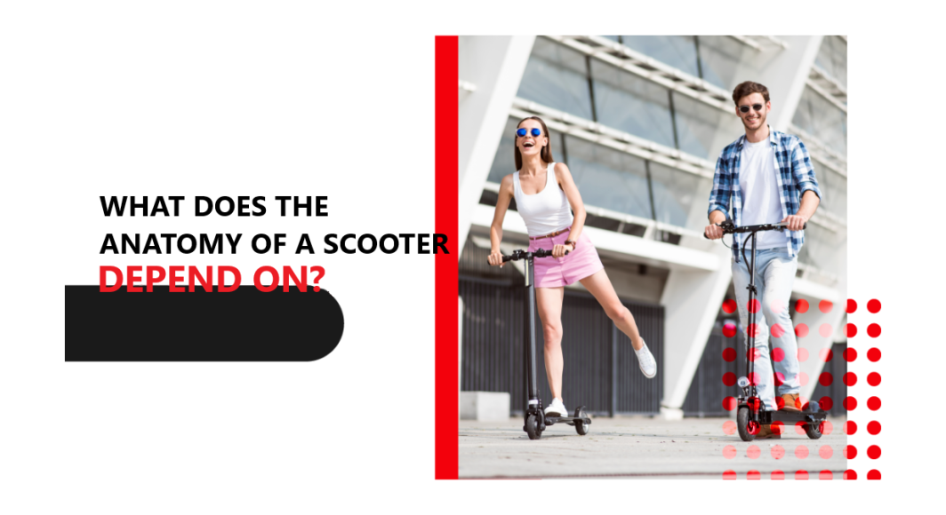 What does the autonomy of a scooter depend on?