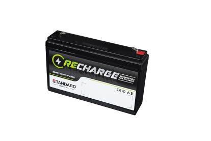 Μπαταρία STANDARD RECHARGE βαθείας εκφόρτισης VRLA AGMGEL060070 6V 7.0C20/6.51C10/5.95C5 AH