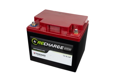 Μπαταρία STANDARD RECHARGE βαθείας εκφόρτισης VRLA AGMGEL12050 CARBON 12V 50.0C20/45.0C10/43.0C5 AH