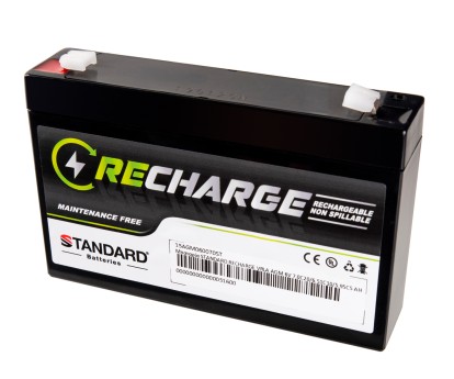 Μπαταρία STANDARD RECHARGE βαθείας εκφόρτισης VRLA AGMGEL060070 6V 7.0C20/6.51C10/5.95C5 AH