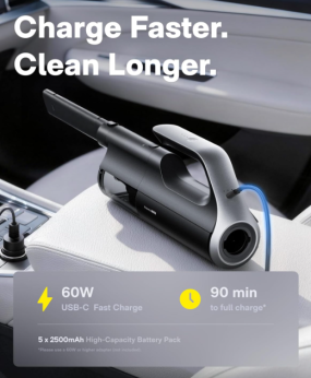HOTO BlowVac Ηλεκτρική Σκούπα Χειρός & Φυσητήρας Αέρα