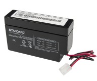 Battery STANDARD RECHARGE deep discharge VRLA AGM120008 12V 0.8Ah(C20) 0.74Ah(C10) 0.67Ah(C5)