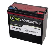 Μπαταρία STANDARD RECHARGE βαθείας εκφόρτισης VRLA AGMGEL12027 CARBON 12V 27.0C20/25.0C10/23.5C5 AH