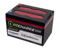 Μπαταρία STANDARD RECHARGE βαθείας εκφόρτισης VRLA AGMGEL12015 CARBON 12V 15.0C20/14.3C10/13.7C5 AH