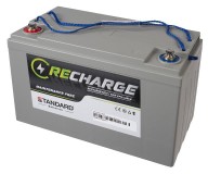 Μπαταρία STANDARD RECHARGE βαθείας εκφόρτισης VRLA AGMGEL12125 12V 125.0C20/113.0C10/106.0C5 AH